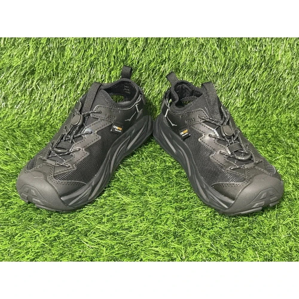 Hoka Hopara 2 1162552 BBLC Youth 4MD Trail Outdoor Sandals Black New - Picture 6 of 9
